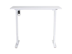 Emil 2 Electric Height-Adjustable Gaming Desk 120 cm – White