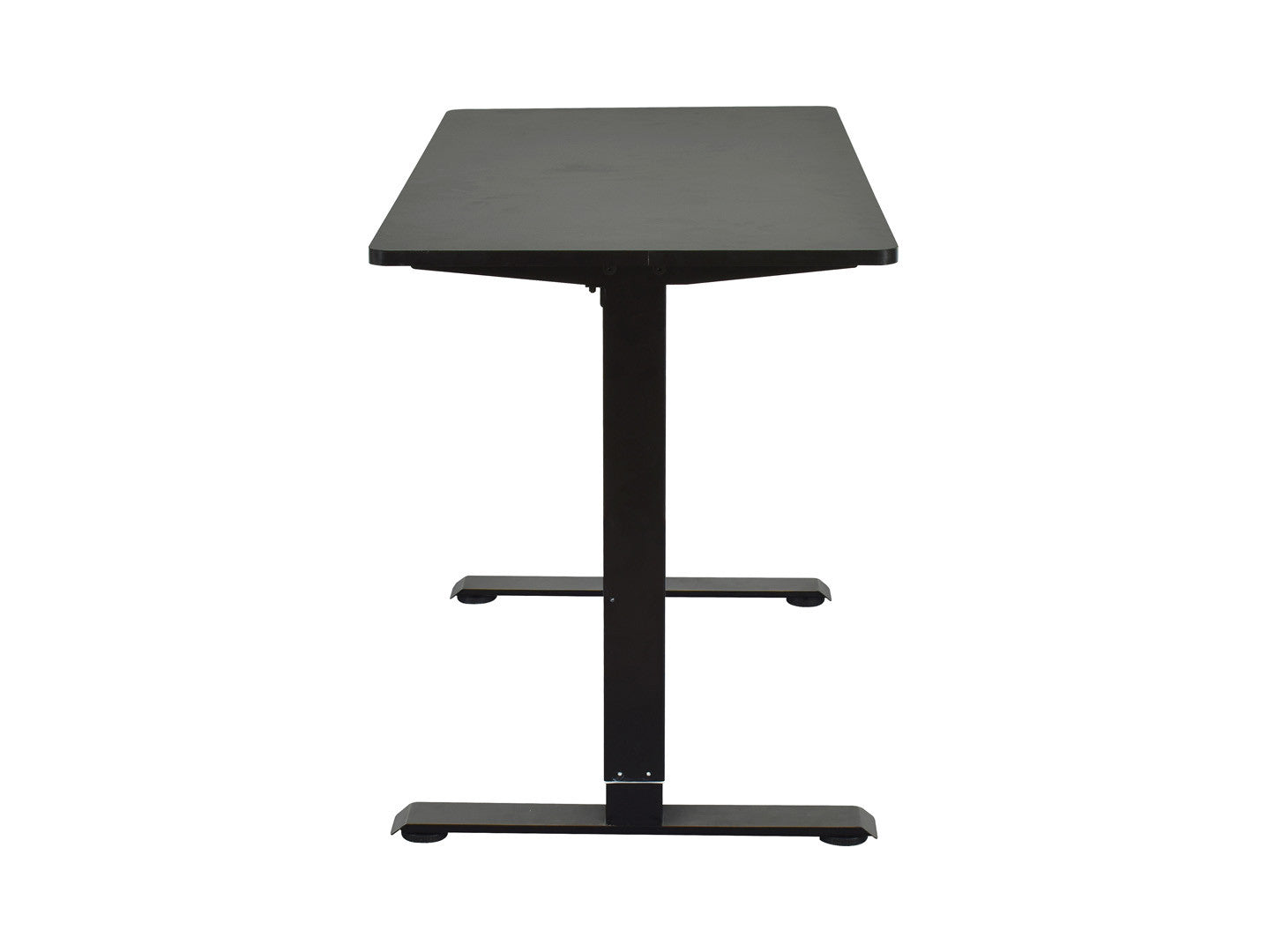 Emil 2 Electric Height-Adjustable Gaming & Standing Desk – Black | 120×60 cm | 72–118 cm Height Range | Scratch-Resistant Melamine