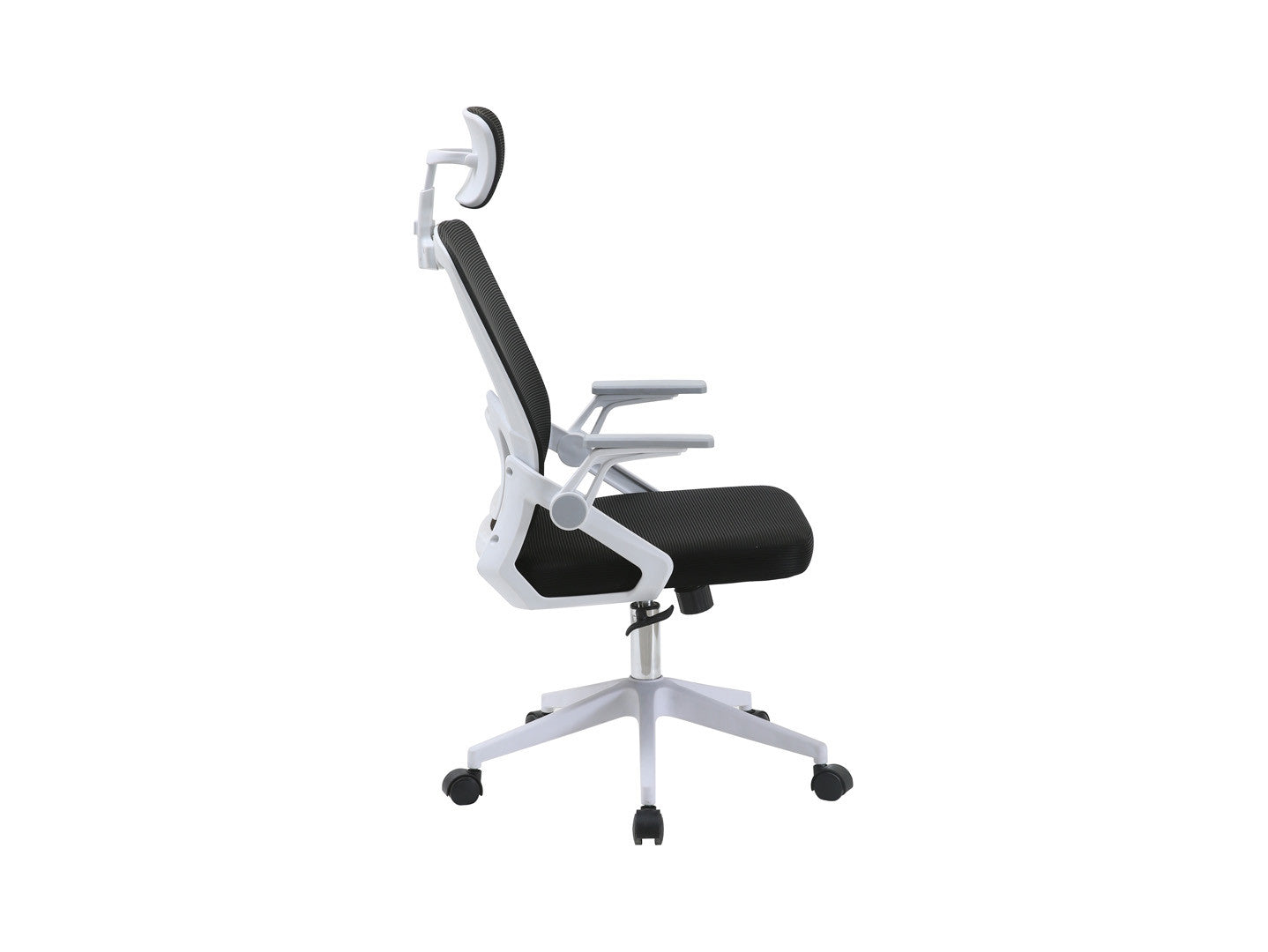 Born Ergonomic Office Chair – TILT Mechanism, Adjustable Armrests & Headrest | Black & White