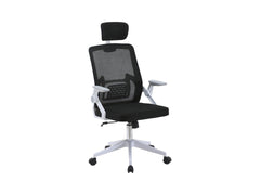 Born Ergonomic Office Chair – TILT Mechanism, Adjustable Armrests & Headrest | Black & White