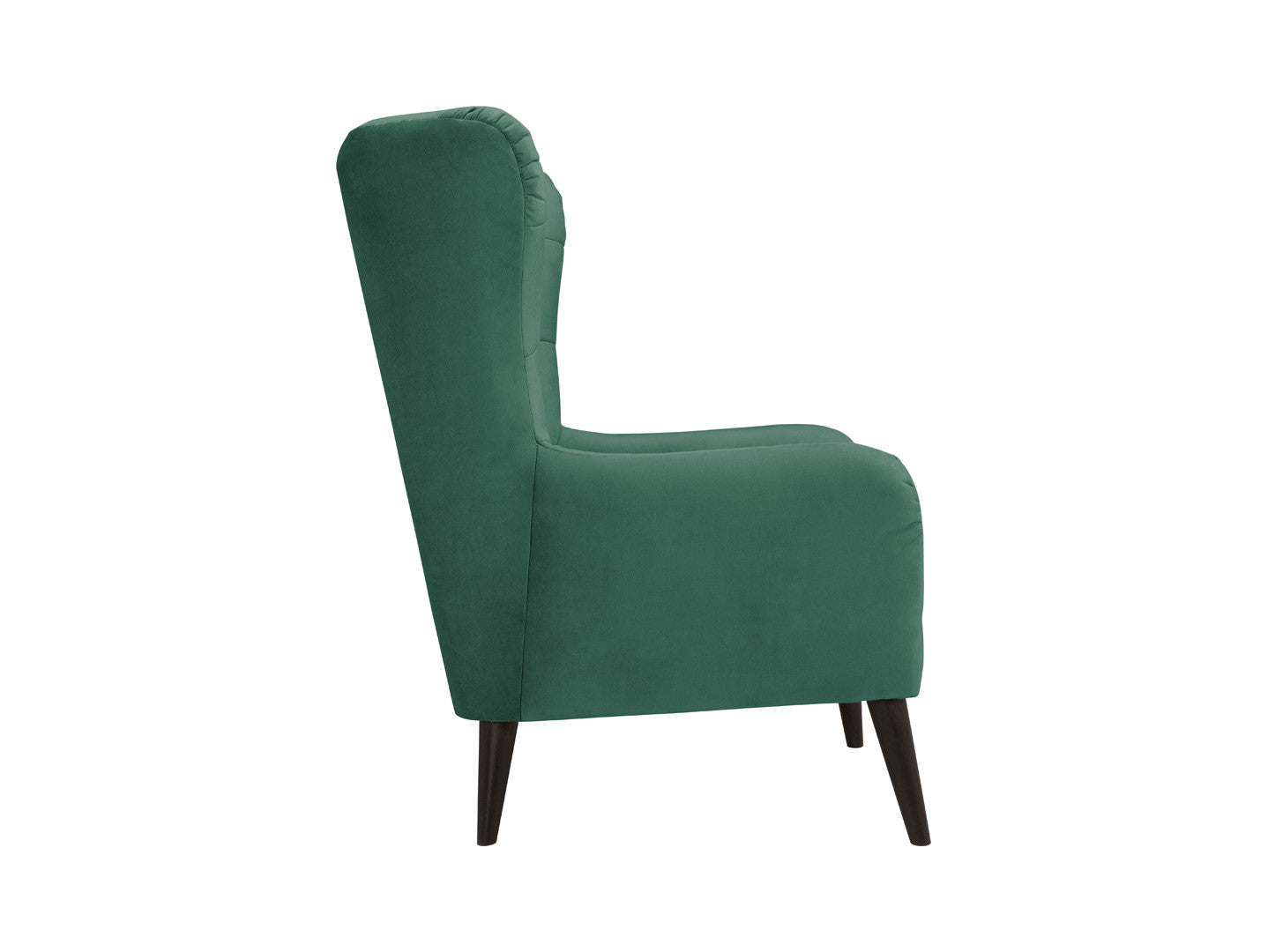 Casey Quilted Armchair – High Back, Sinuous Spring Seat | Hardwood Legs