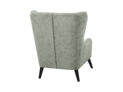 Casey Quilted Armchair – High Back, Sinuous Spring & Hardwood Legs