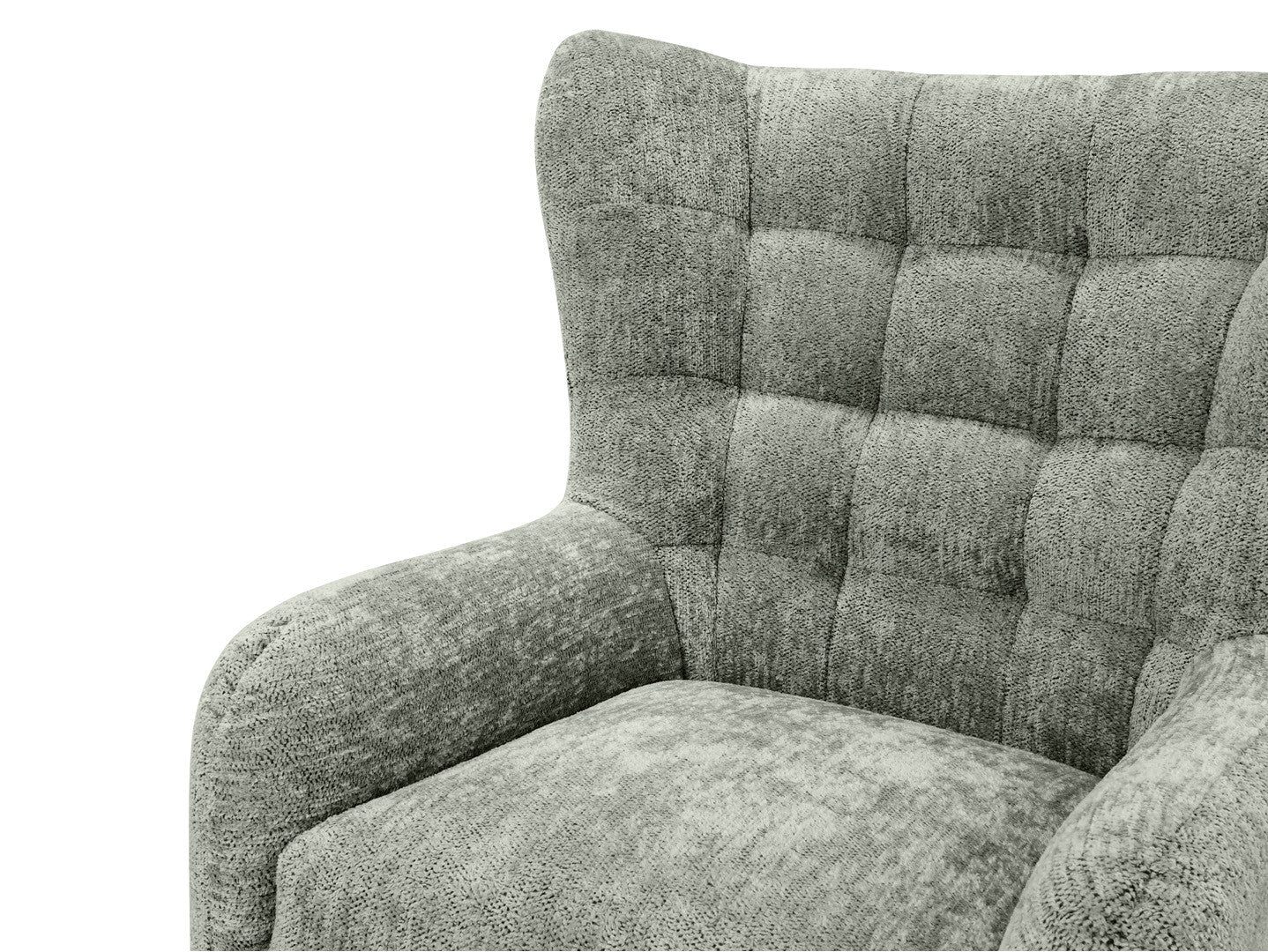 Casey Quilted Armchair – High Back, Sinuous Spring & Hardwood Legs