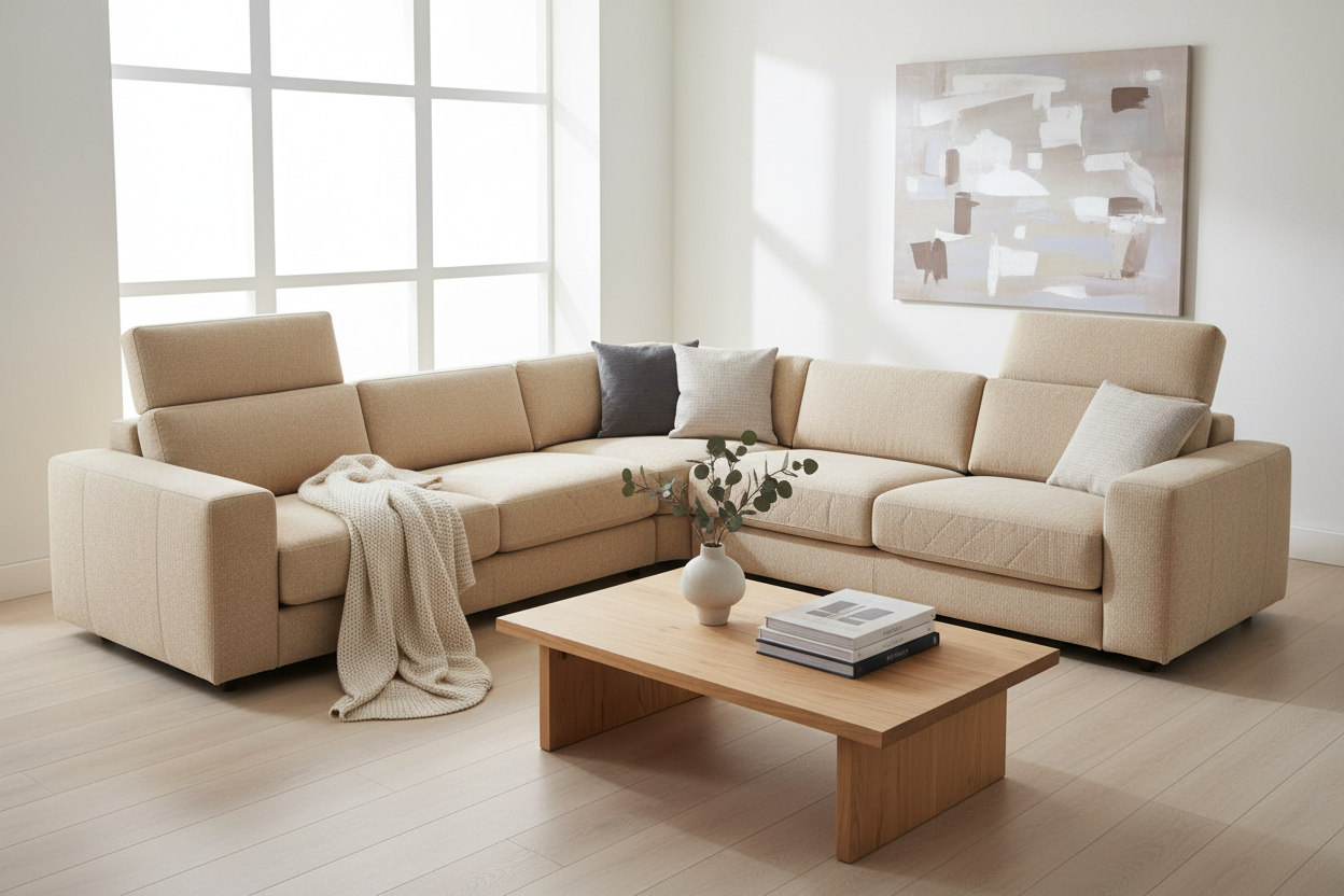 Brico Corner Sofa with Sofa Bed & Storage