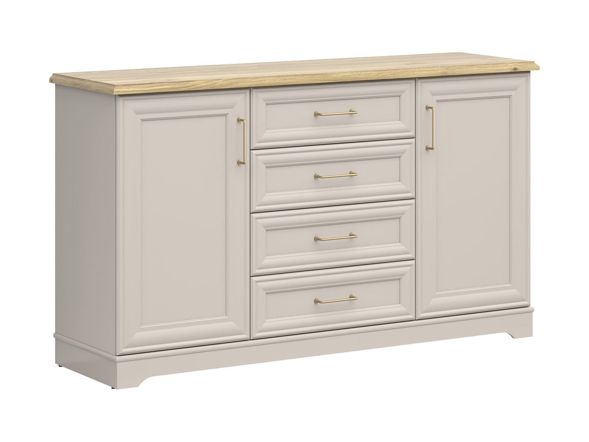 Anga — Sideboard 154 cm with 4 Drawers & 2 Doors