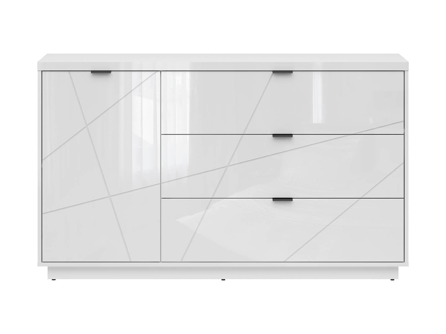 Forn Chest of Drawers – White Gloss