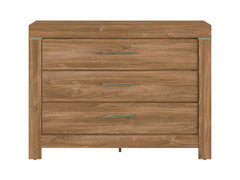 Gent Chest of Drawers 115 cm – 3 Drawers, Stirling Oak