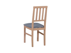 Aren Upholstered Dining Chair – Grey & Sonoma Oak