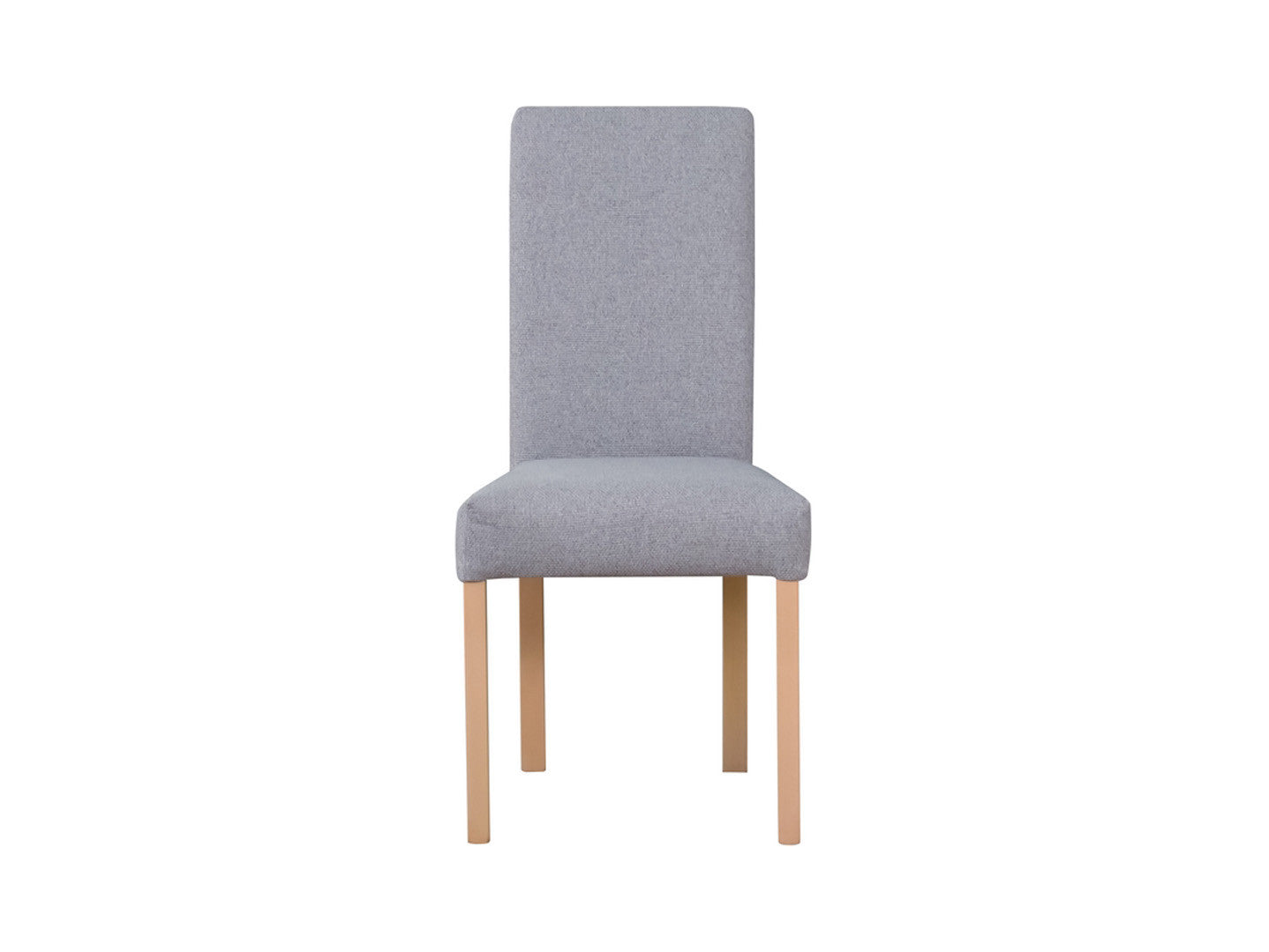 Campel Upholstered Dining Chair – Grey & Sonoma Oak