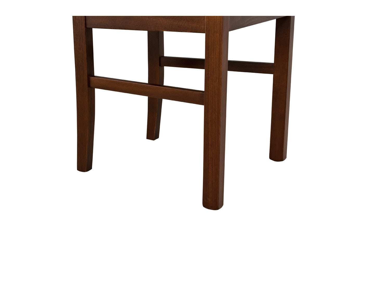 Como Upholstered Dining Chair – Brown & Walnut
