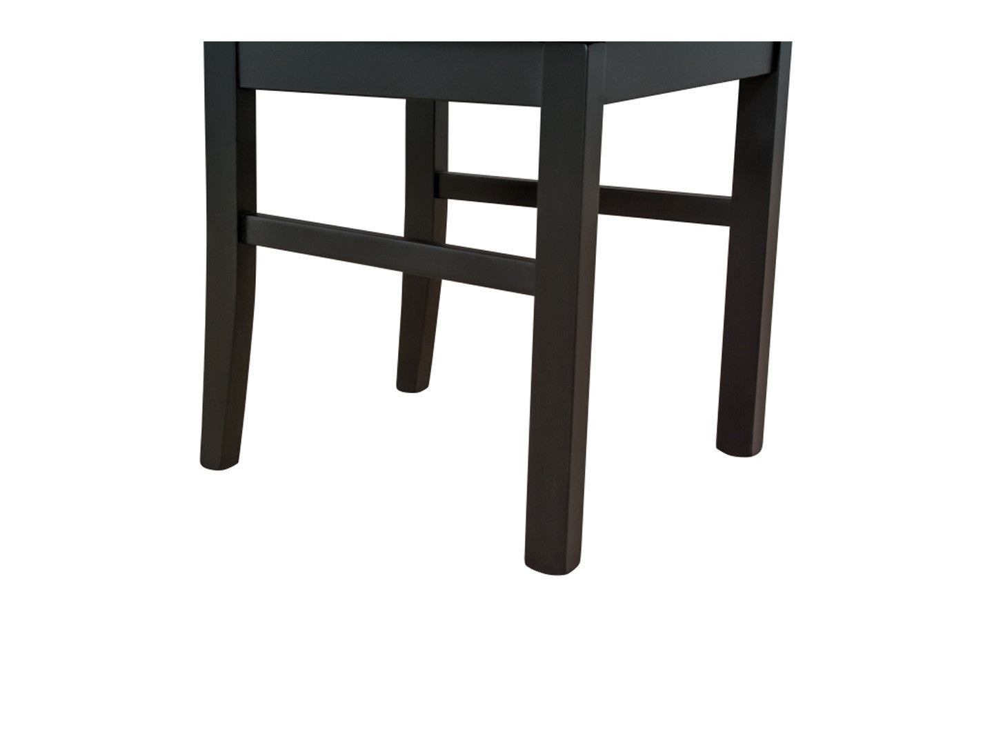 Como Dining Chair – Black Upholstery & Black Frame, Ergonomic, Minimalist Design