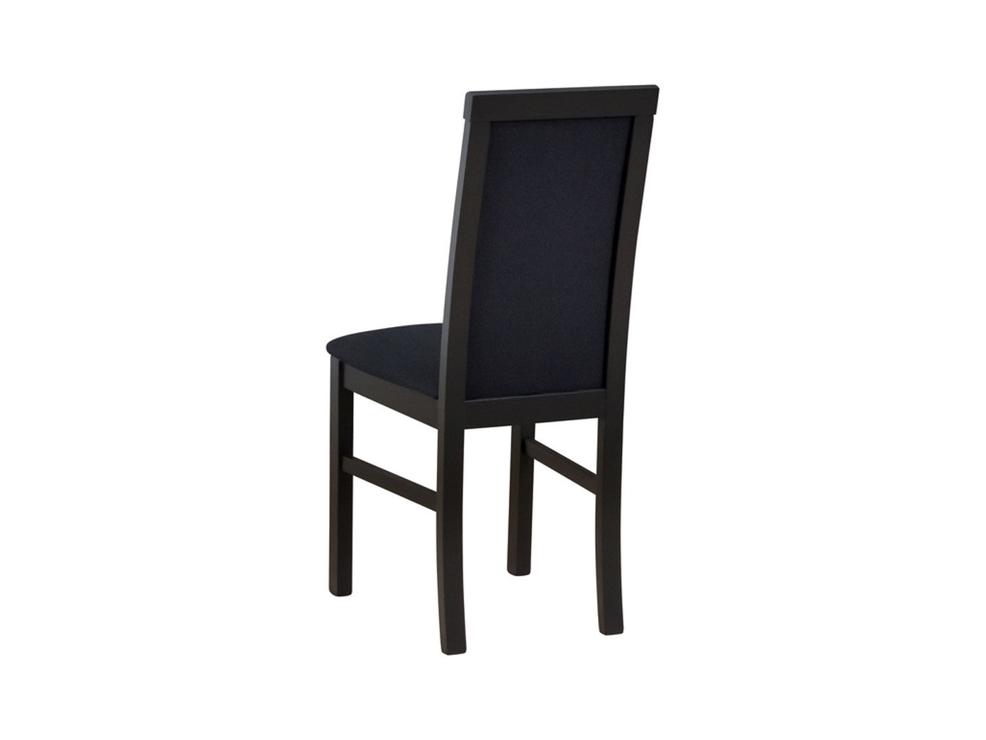 Como Dining Chair – Black Upholstery & Black Frame, Ergonomic, Minimalist Design
