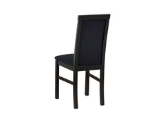 Como Dining Chair – Black Upholstery & Black Frame, Ergonomic, Minimalist Design