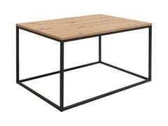 Aroz Coffee Table 100 | Artisan Oak | Loft Style | Metal Frame | 100×69×53 cm