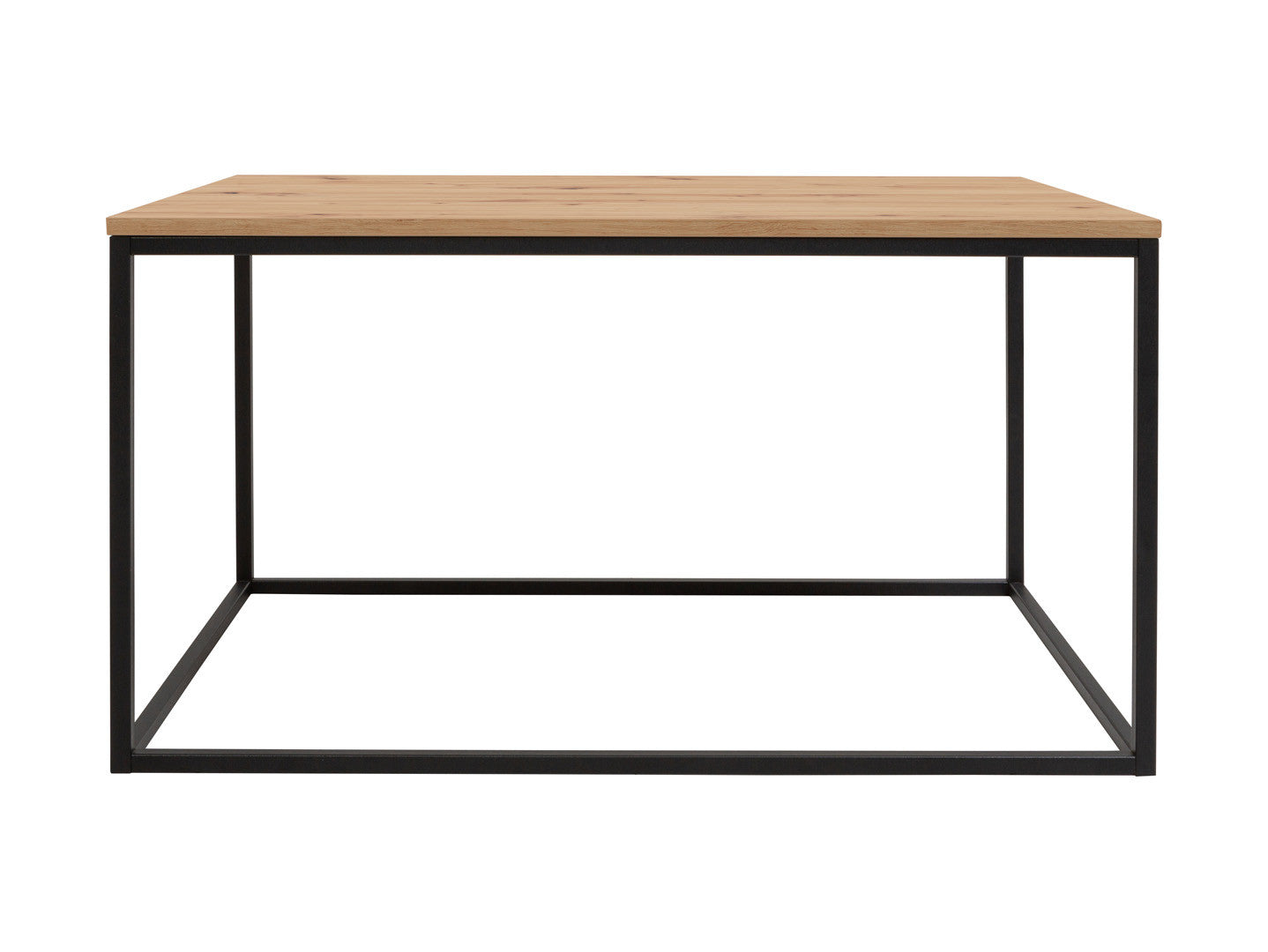 Aroz Coffee Table 100 | Artisan Oak | Loft Style | Metal Frame | 100×69×53 cm