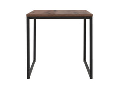 Aroz Square Coffee Table 50 cm – Monastery Oak & Metal Frame