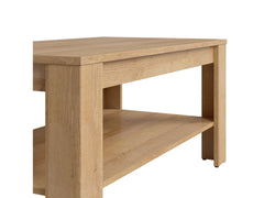 Bistro Coffee Table 110 cm – Riviera Oak / Sonoma Oak | Lower Shelf