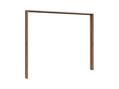 Forn Wardrobe Surround Frame (Passe-Partout) – Trim Kit for Forn 270 Wardrobe | Dark Delano Oak | 280.5×223.5 cm