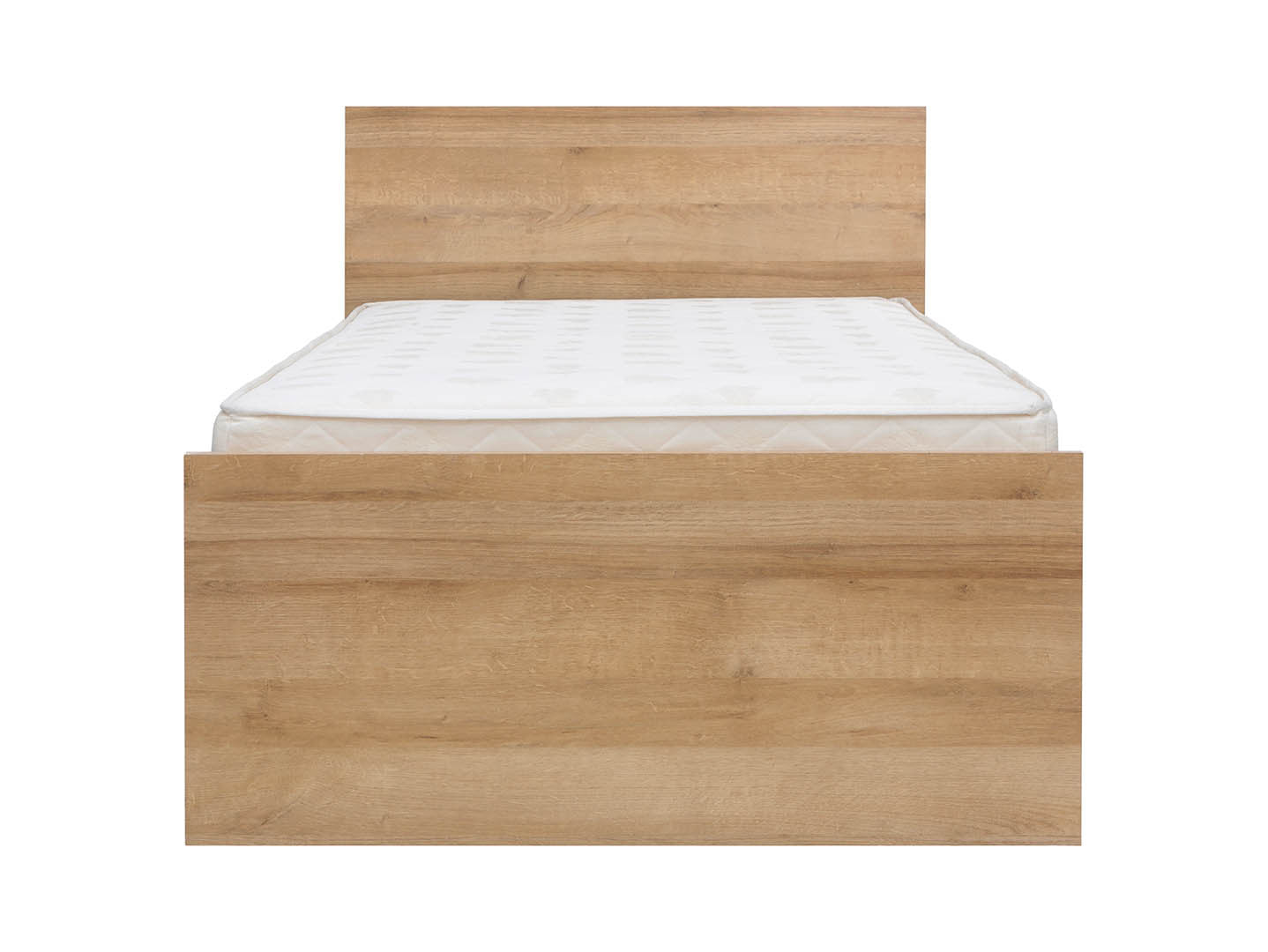 Balder Single Bed 90×200 cm – Tall Headboard, Optional Drawer | Kids & Teen | Riviera Oak
