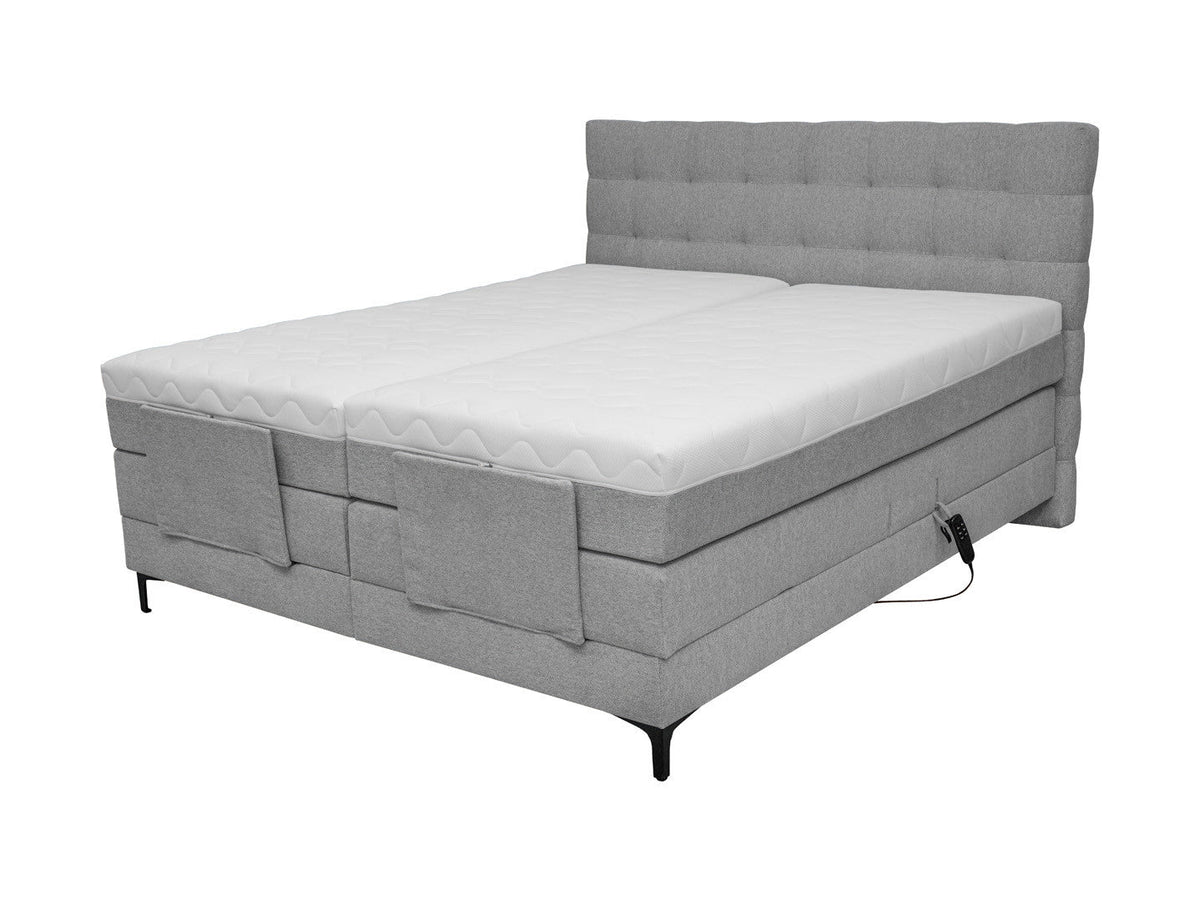 Falcon Continental Bed 160×200 cm – Monolith 85 Grey