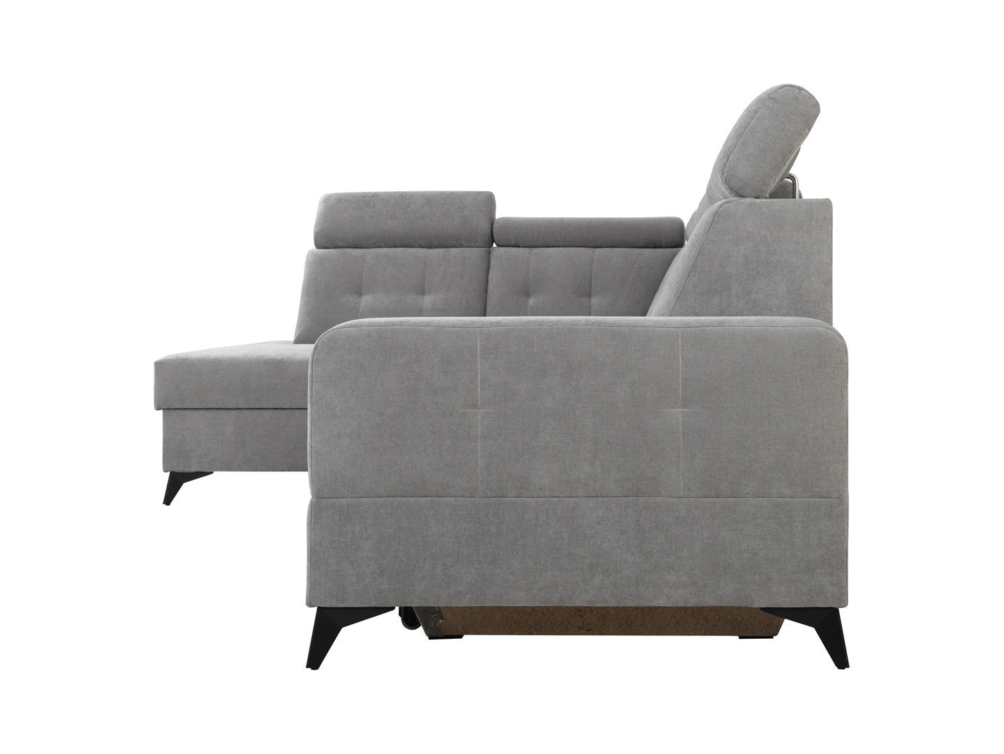 Amado Corner Sofa Bed with Storage – 5 Adjustable Headrests