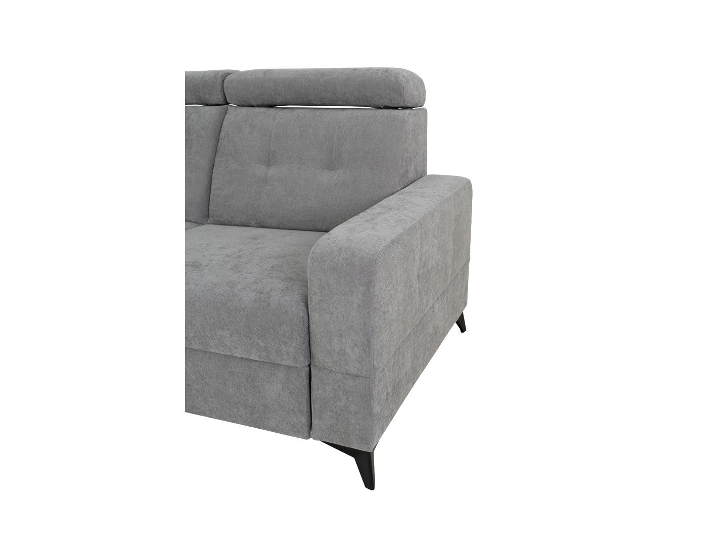 Amado Corner Sofa Bed with Storage – 5 Adjustable Headrests