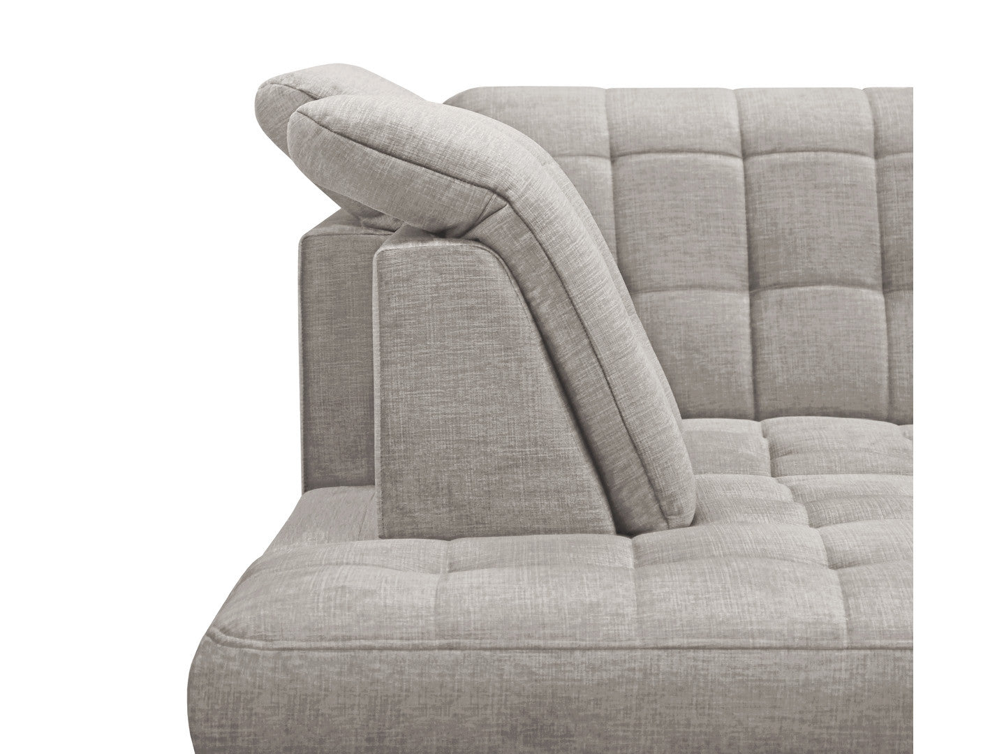 Aragon Corner Sofa Bed with Storage 270×230 cm – Adjustable Headrests & Seat Depth