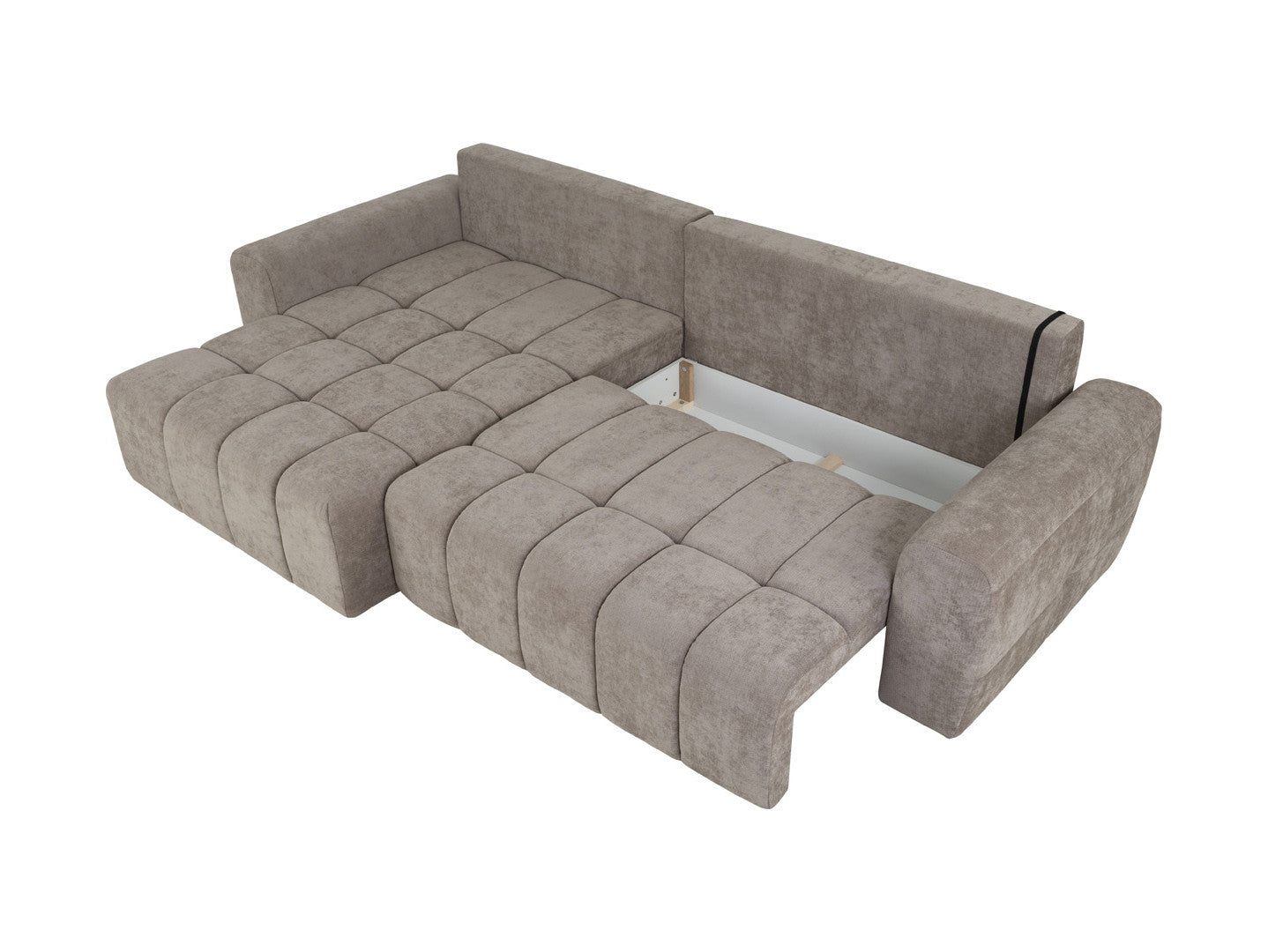 Chill Me Corner Sofa Bed | Pull-Out Sleep 135x242cm, Storage & Recamier | 298x168cm