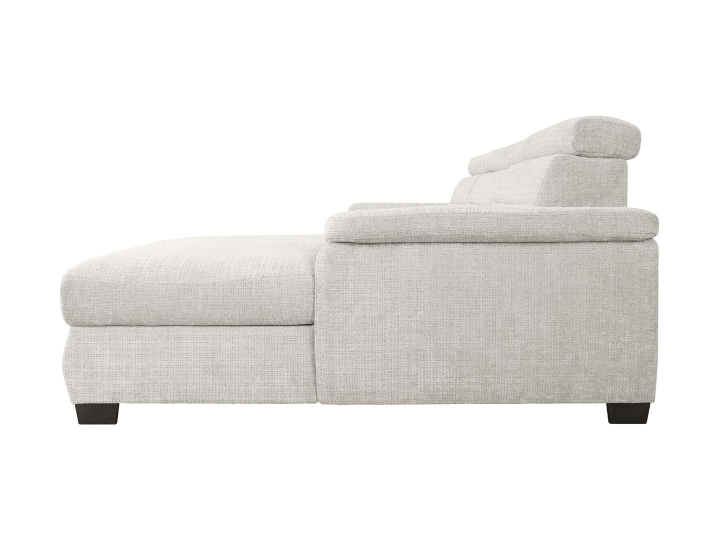Aguda Corner Sofa Bed | Dolphin Mechanism, 3 Adjustable Headrests & Storage | 269x175cm | Cremona 04