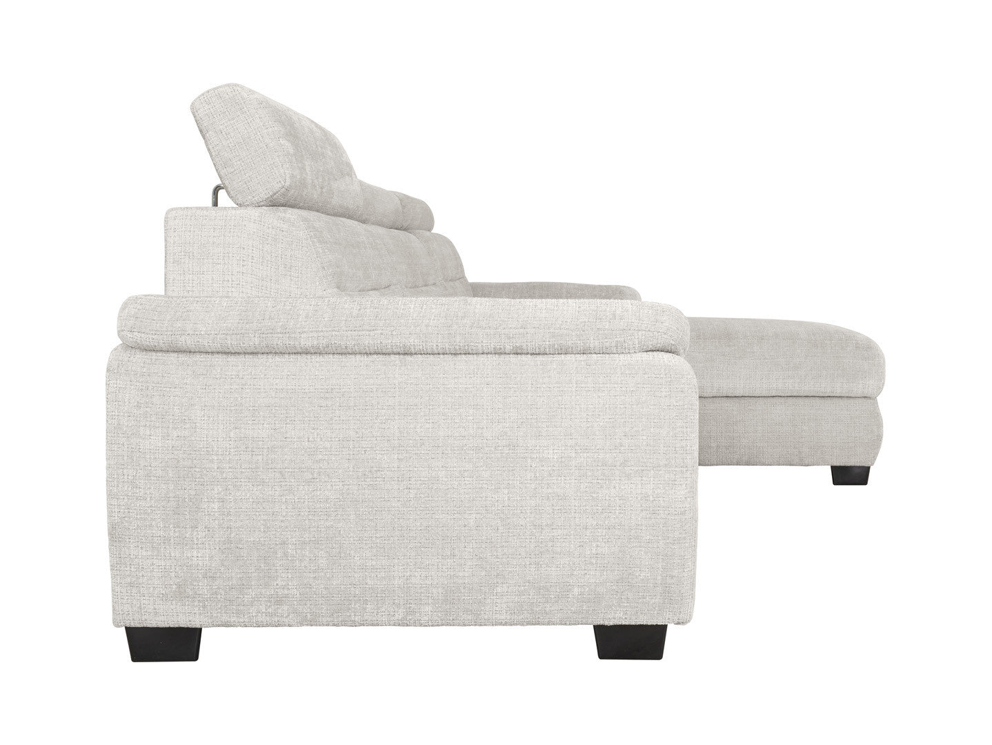 Aguda Corner Sofa Bed | Dolphin Mechanism, 3 Adjustable Headrests & Storage | 269x175cm | Cremona 04