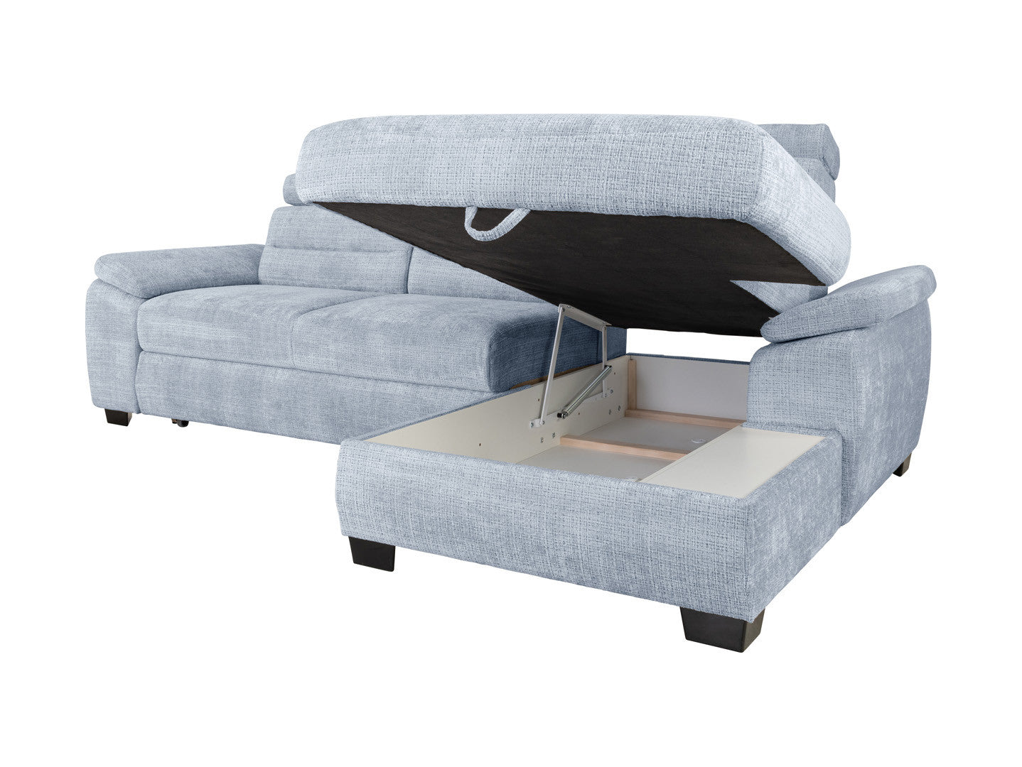 Aguda Corner Sofa Bed with Storage 269x175 cm – Cremona 70