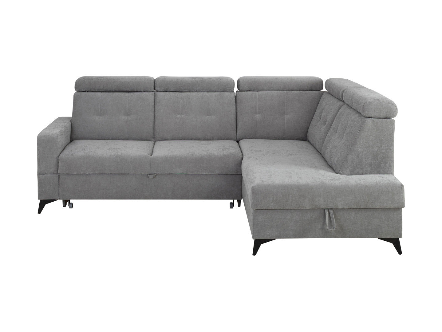 Amado Corner Sofa (Right-Hand) – Wind 90, 5 Adjustable Headrests, Sleep Function, Bedding Storage