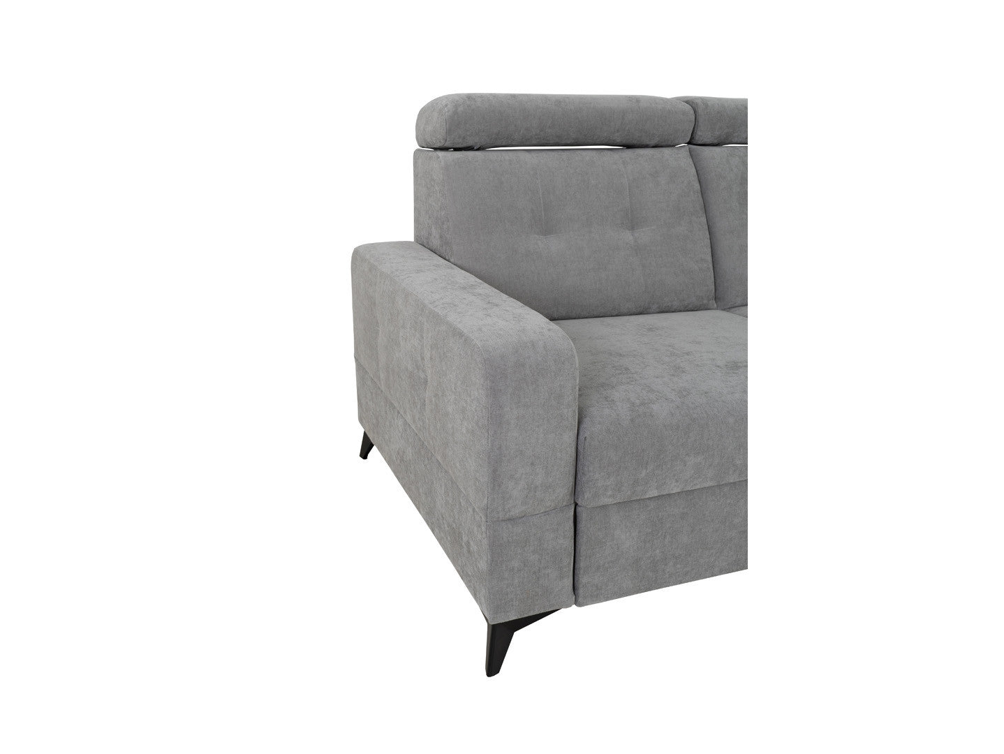 Amado Corner Sofa (Right-Hand) – Wind 90, 5 Adjustable Headrests, Sleep Function, Bedding Storage