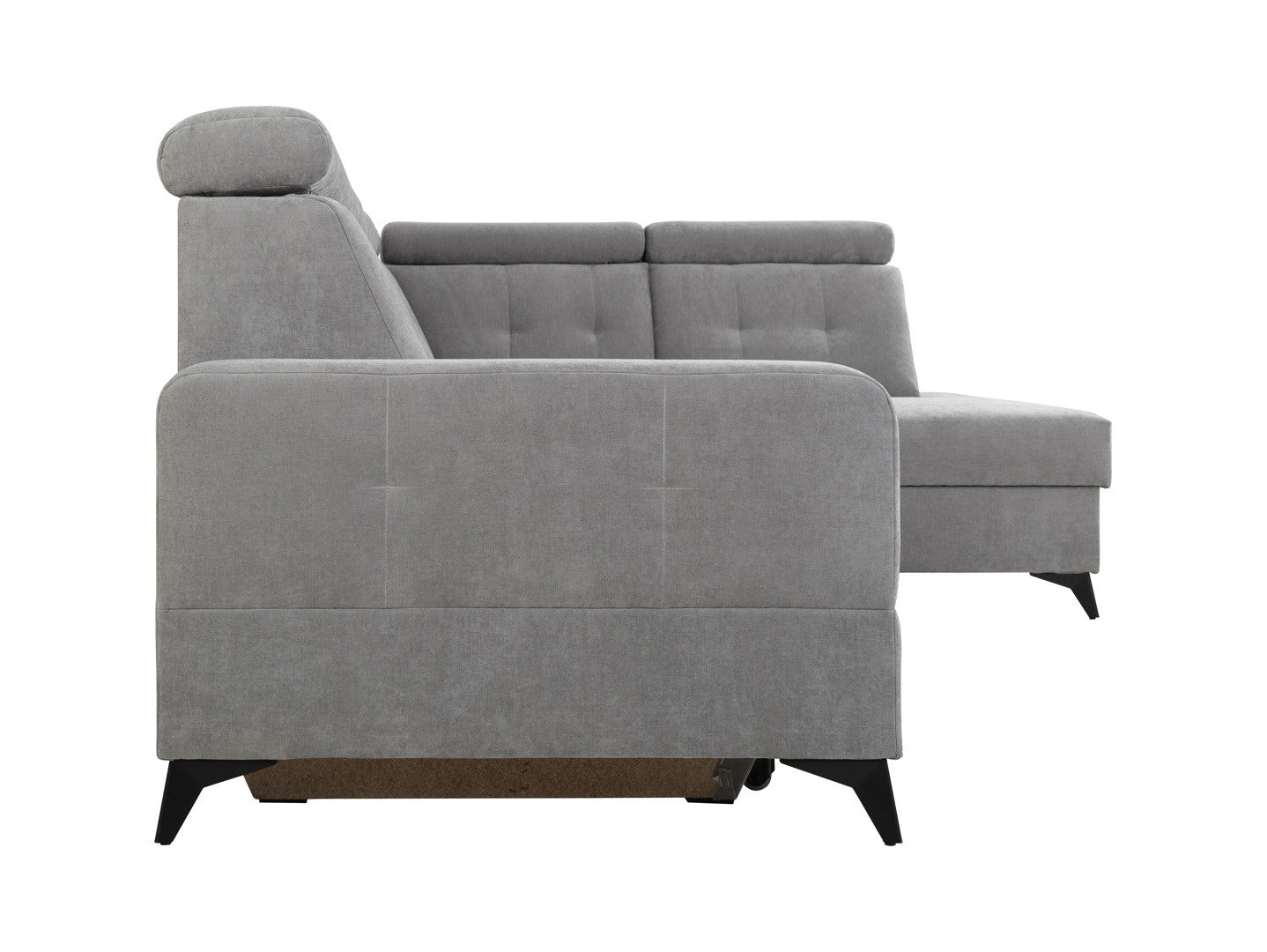 Amado Corner Sofa (Right-Hand) – Wind 90, 5 Adjustable Headrests, Sleep Function, Bedding Storage