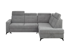 Amado Corner Sofa (Right-Hand) – Wind 90, 5 Adjustable Headrests, Sleep Function, Bedding Storage