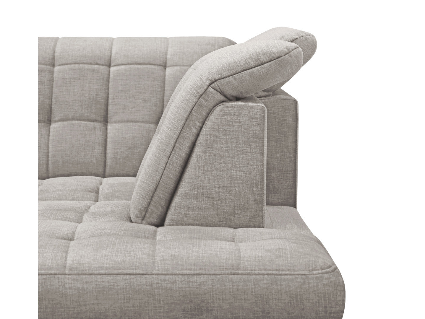 Aragon Corner Sofa Bed — Adjustable Headrests & Seat, Storage, 140×198cm Sleeping, Voss 28