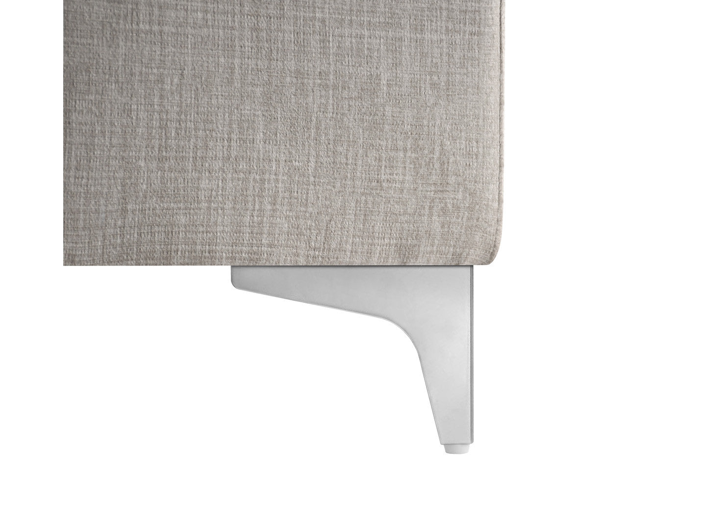 Ariado Right-Hand Corner Sofa Bed — Velour, Dolphin Mechanism, 140x200cm Sleeping Surface & Storage, Grey