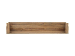 Bergen Wide Wall Shelf 156 cm – Golden Sibiu Larch