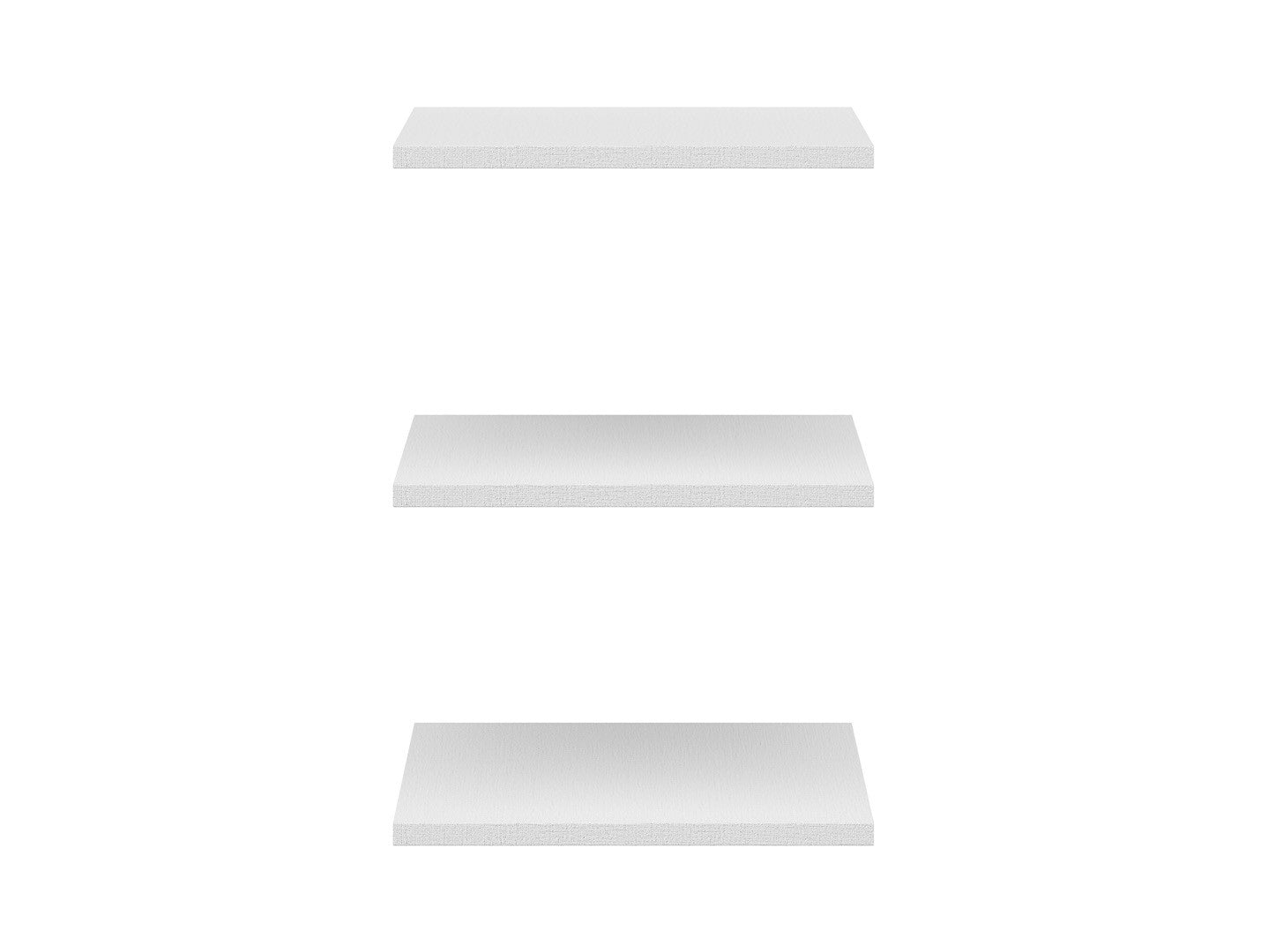 Brando Wardrobe Shelves – Set of 3 | Textile | 43.1×48 cm | Accessory for Brando 2 & Brando 3 Wardrobe