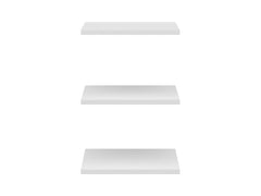 Brando Wardrobe Shelves – Set of 3 | Textile | 43.1×48 cm | Accessory for Brando 2 & Brando 3 Wardrobe
