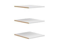 Brando Wardrobe Shelves – Set of 3 | Textile | 43.1×48 cm | Accessory for Brando 2 & Brando 3 Wardrobe