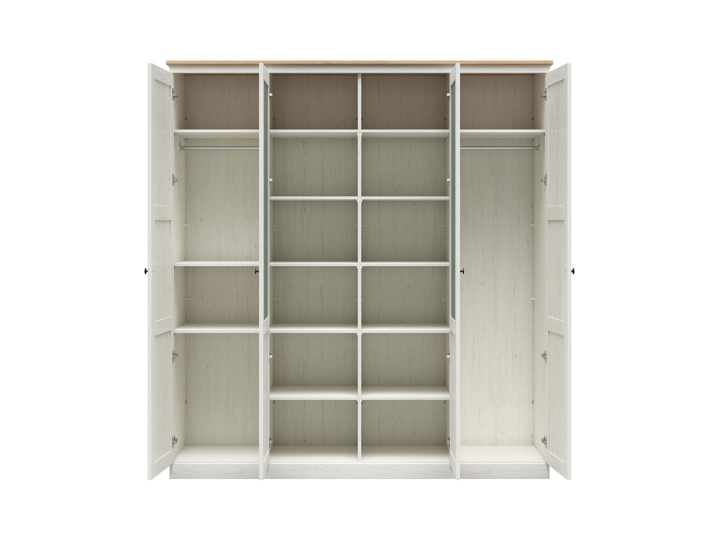 Frija Wardrobe Extra Shelves – Set of 2 | Andersen Pine White