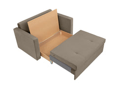 Bunio III 2FBK Sofa Bed 147 cm – Paros 3, Pocket-Fill Cushions, Storage & Bonnell Springs