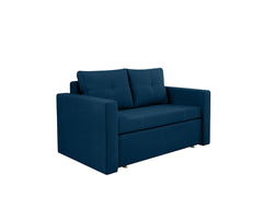 Bunio III 2-Seater Sofa Bed with Storage – Grey Manila Fabric