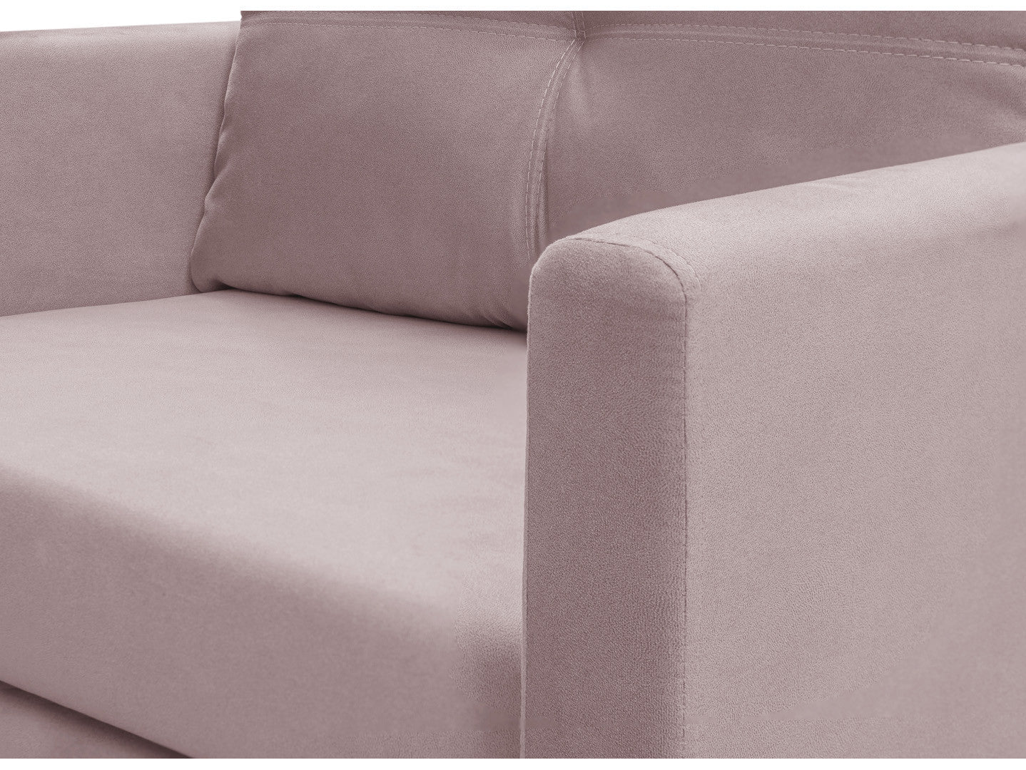 Bunio Compact Sofa Bed 1-Seater – Modoo 2307, No Wall Pull Required, Upholstered Back, Bonnell Springs