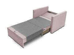 Bunio Compact Sofa Bed 1-Seater – Modoo 2307, No Wall Pull Required, Upholstered Back, Bonnell Springs