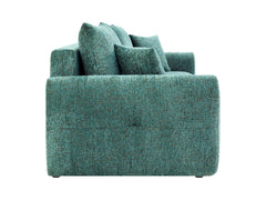 Cloud 3-Seater Sofa Bed — DL Auto Mechanism, 153x184cm Sleeping Surface, Bedding Storage & Cushions, Bella 75