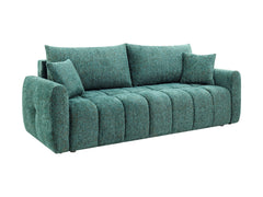 Cloud 3-Seater Sofa Bed — DL Auto Mechanism, 153x184cm Sleeping Surface, Bedding Storage & Cushions, Bella 75
