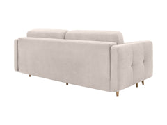 Cornet 3-Seater Sofa Bed 225x109 cm with Storage – Lotus Sand