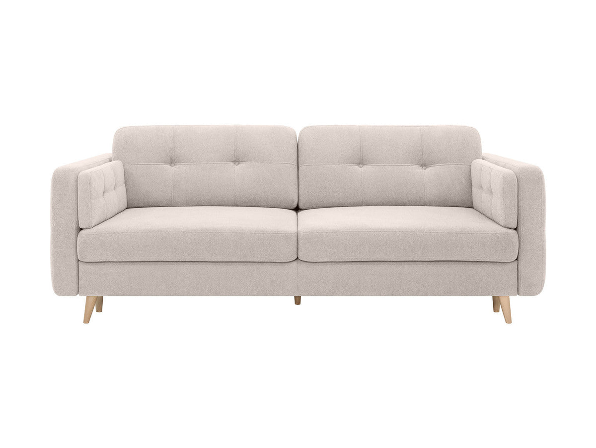Cornet 3-Seater Sofa Bed 225x109 cm with Storage – Lotus Sand